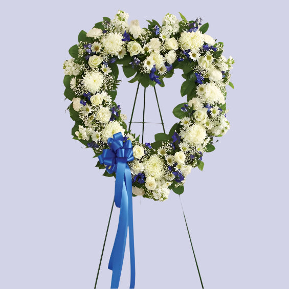 Floral Heart Tribute