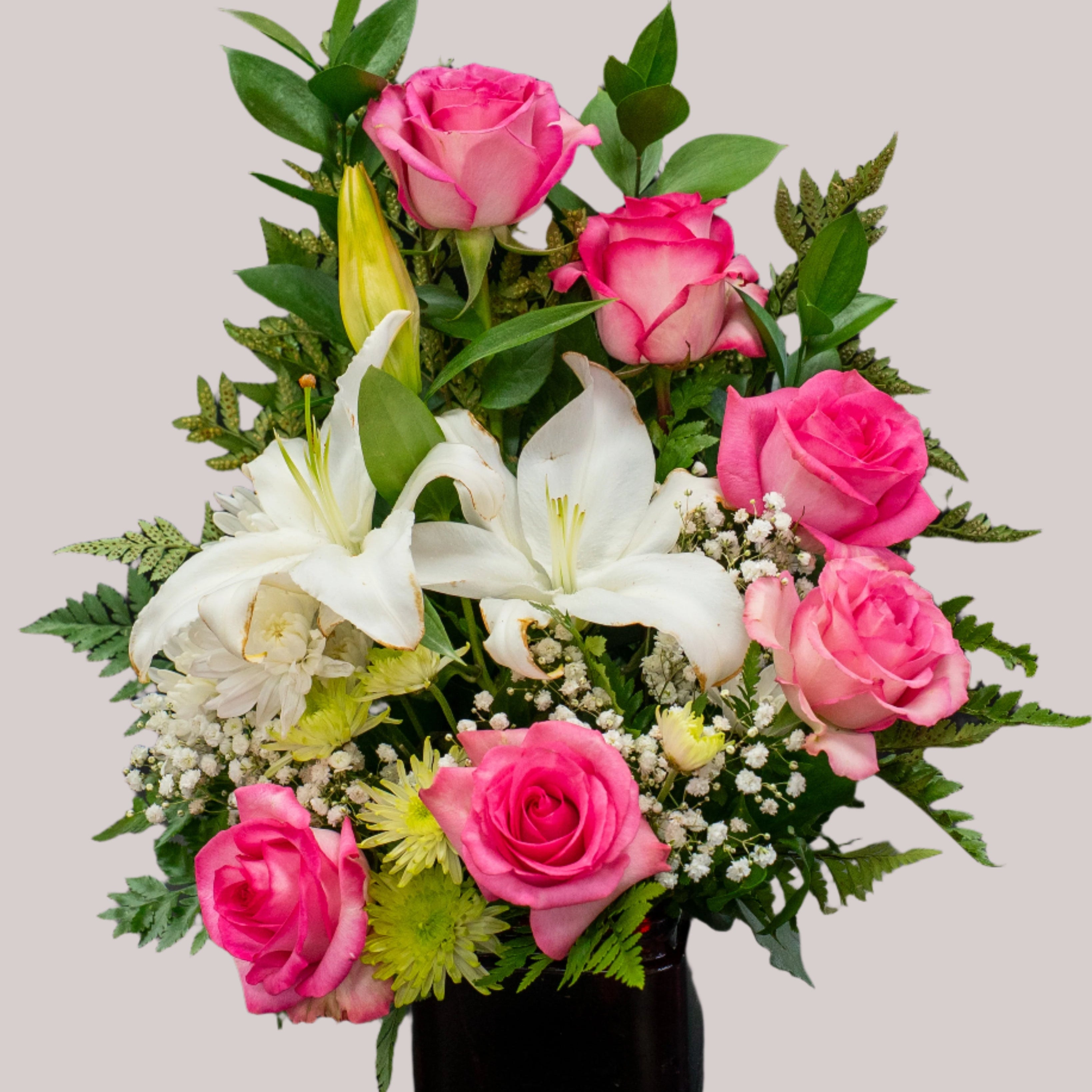 Pink Tower in Vase