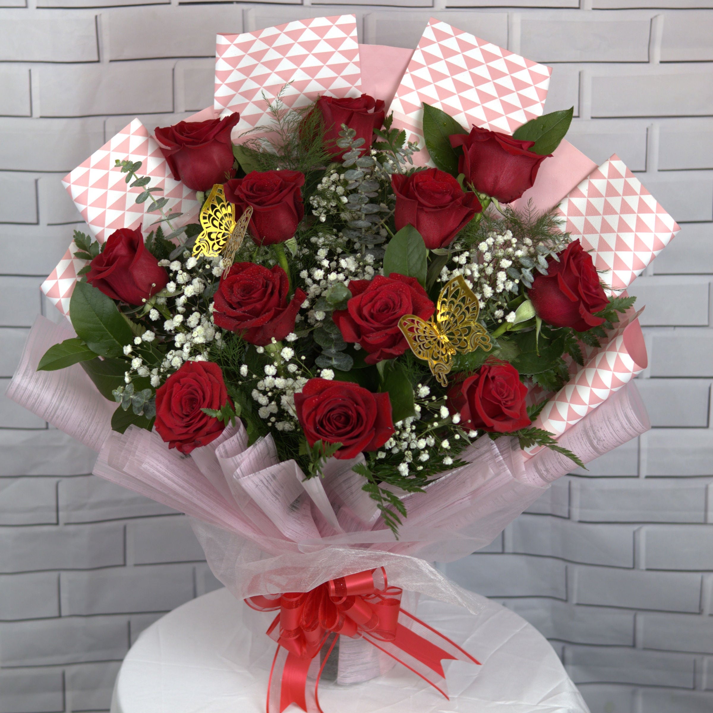 Luxury Red Rose Bouquet